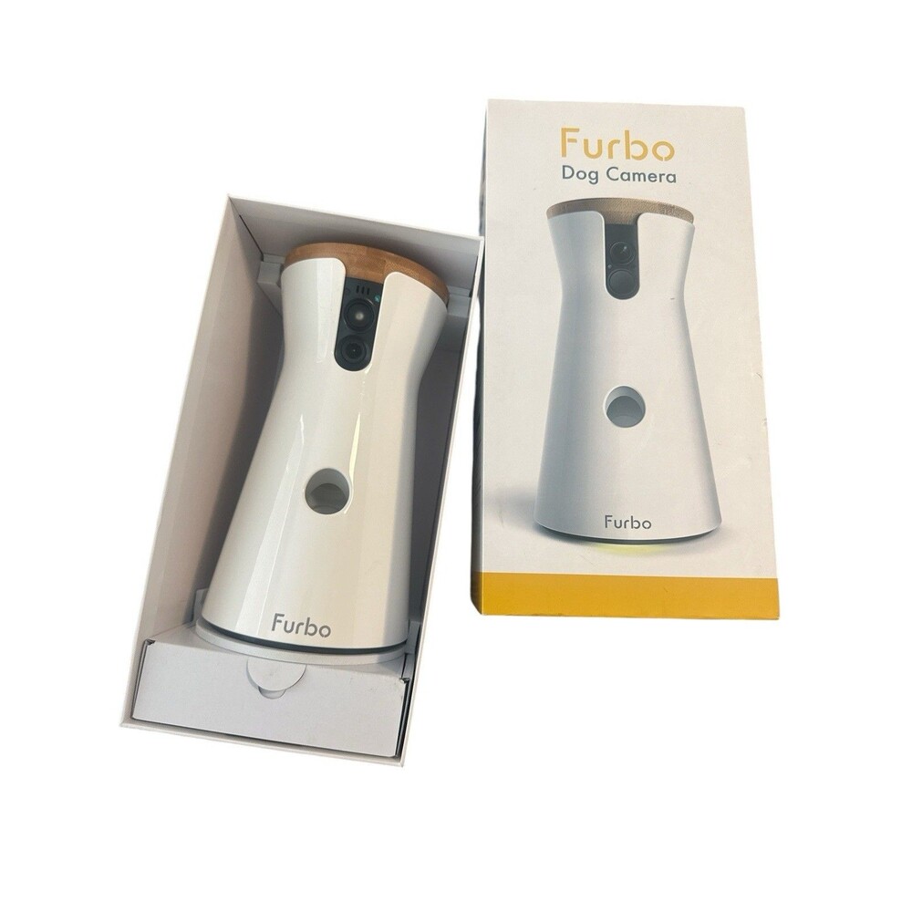 Furbo Dog Camera Treat Tossing HD Pet Camera 1080p WiFi 2-Way Audio NEW
